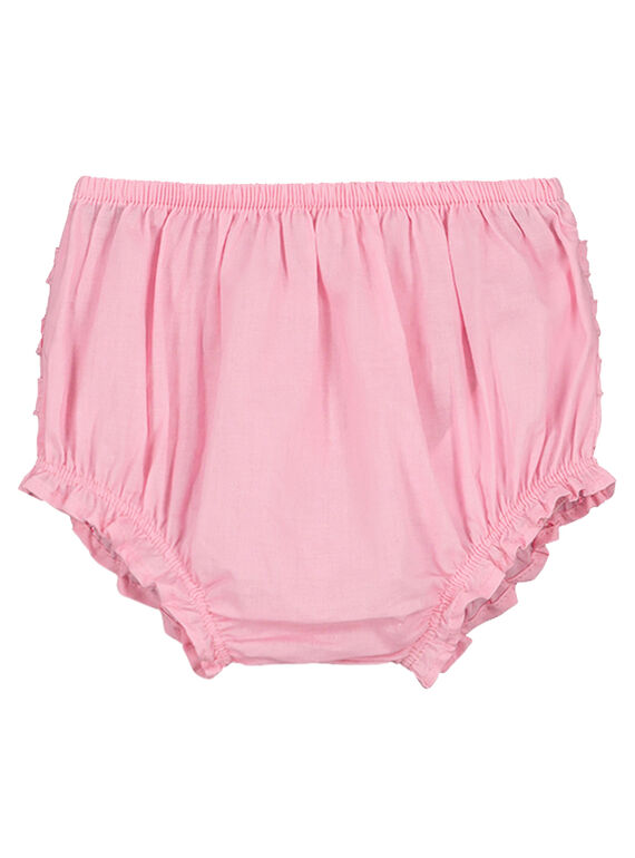Cubrepañal de color rosa para bebé niña FIJOBLOO7 / 19SG09G2BLRD303