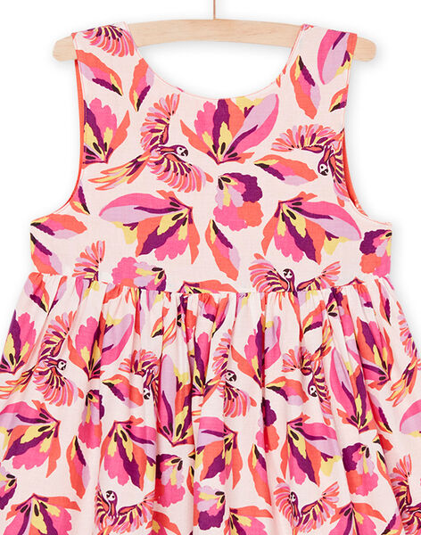 Vestido reversible rosa y naranja RANEOROB3 / 23S901O3ROBD310