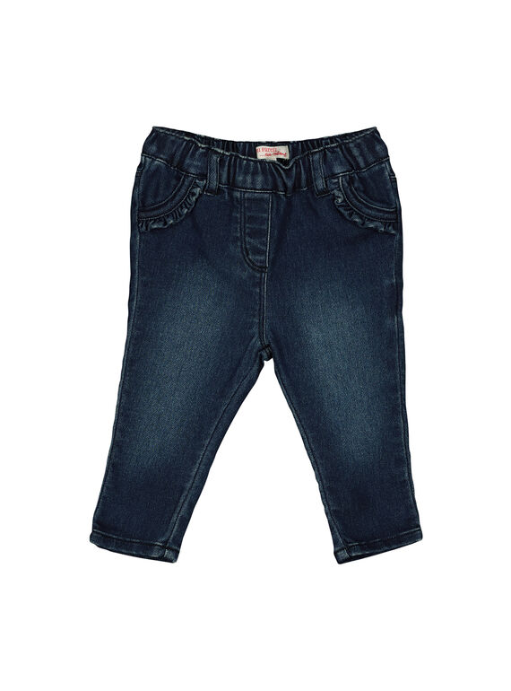 Jeggings vaqueros para bebé niña FIJOJEAN1 / 19SG0931JEAK005