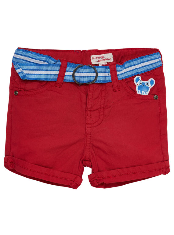 Bermudas de color rojo JUCEABER2 / 20SG10N2BERF524
