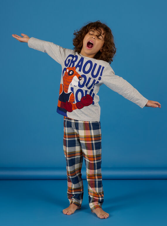 Pijama con estampado de tigre REGOPYJBOX / 23SH12D6PYJJ922