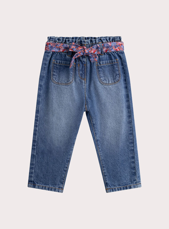 Vaqueros azules bebé niña WIKAJEAN / 25SG0932JEAP274