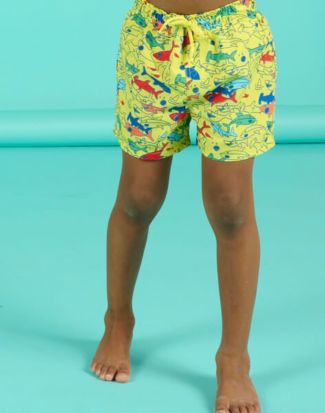 Bañador amarillo pollo para niño NYOMERBOXREQ / 22SI02L6MAI117