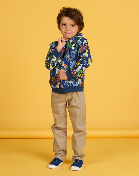 Sudadera con capucha y estampado de la selva POMOGIL / 22W902N1GIL622