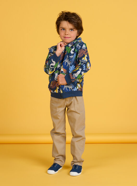 Sudadera con capucha y estampado de la selva POMOGIL / 22W902N1GIL622