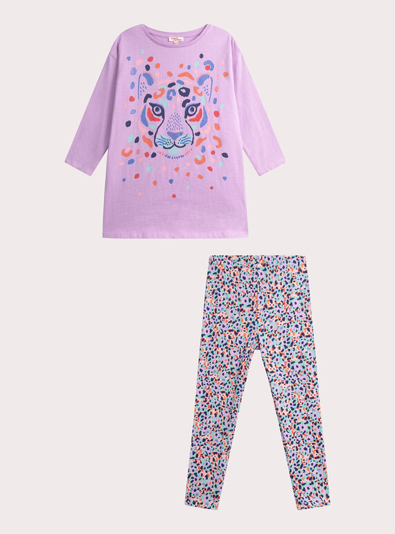 Camisón color parma de niña WEFACHUPAN / 25SH1191CHN320