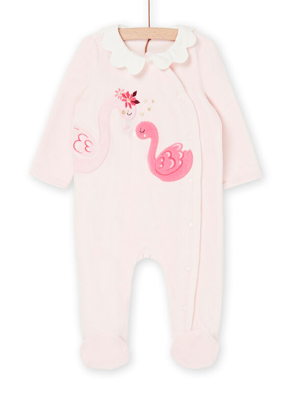 Pelele rosa de manga larga REFIGREFLAM / 23SH13D4GRED322