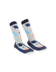 Calcetines zapatilla con estampado de dinosaurios POCHO7AOP / 22XK3642D08C201