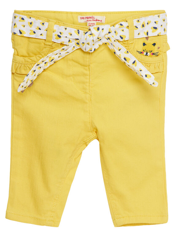 Pantalón recto de stretch para bebé niña JITROPAN / 20SG09F1PAN102