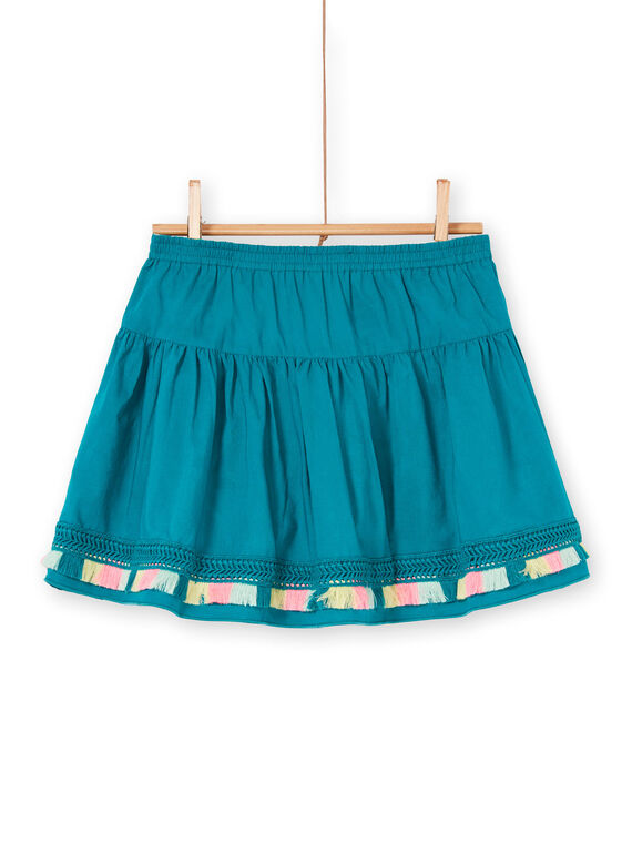 Falda reversible de color azul LAVERJUP1 / 21S901Q1JUP001