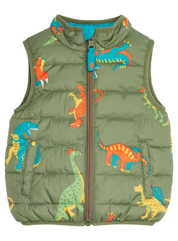 Anorak de color caqui JUGROBLOU2EX / 20SG10I4D3E604