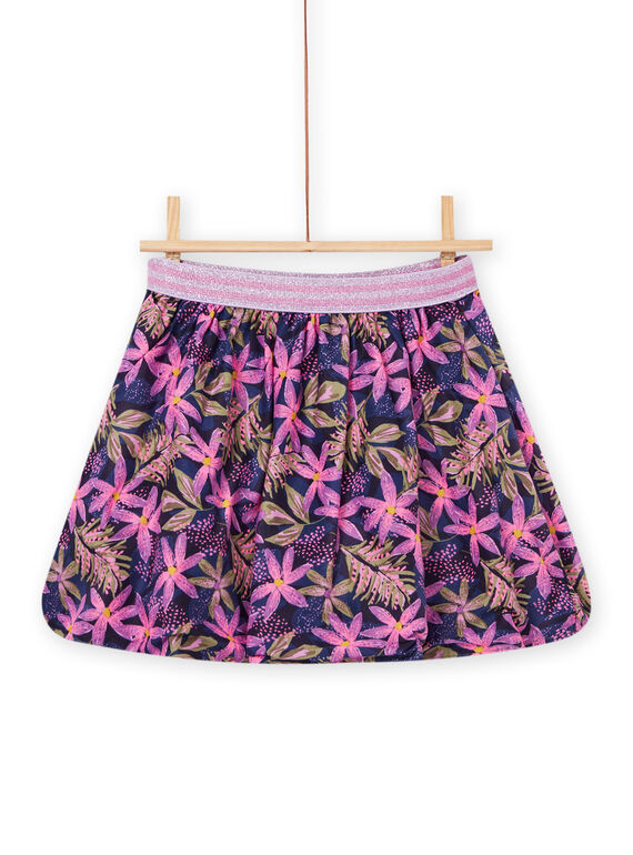 Falda reversible con estampado floral de color caqui PAKAJUP / 22W901L1JUPC211