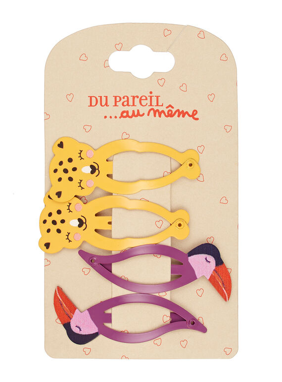 Straw yellow Hair clip JYASAUCLIC2 / 20SI01W8BRT104
