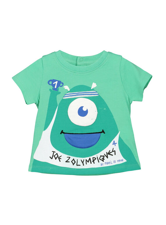 Camiseta de manga corta para bebé niño FUNETI1 / 19SG10B1TMC602