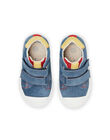 Zapatillas azul, amarillo y rojo para bebé niño NUBASARTHUR / 22KK3831D3FC201