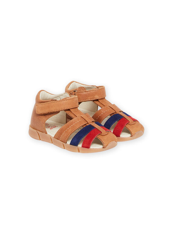 Sandalias camel para bebé niño NUSANDBRUNO / 22KK3847D0E804