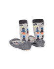 Calcetines zapatilla con estampado de cohete POCHO7AOP2 / 22XK3643D08940