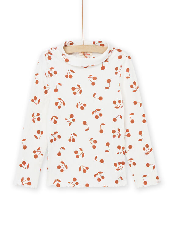 Jersey fino con estampado de cereza PAJOSOUP7 / 22W901C3SPL001