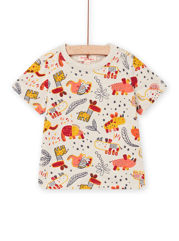Camiseta de manga corta para bebé niño NUFLATI1 / 22SG10R2TMC009