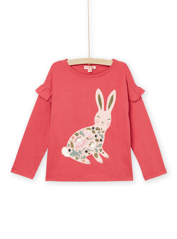 Camiseta de manga larga con estampado de conejo PARHUTEE1 / 22W901Q3TMLD305