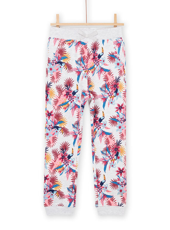 Pantalón de chándal con estampado tropical PAJOBAJOG1 / 22W901D2JGB943