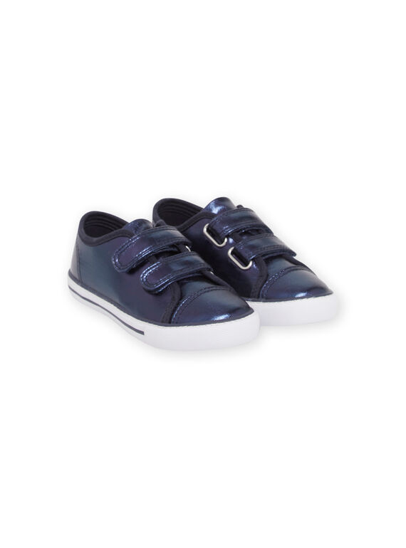 Tenis azul marino con brillo para niña NATOILMET / 22KK359AD16070