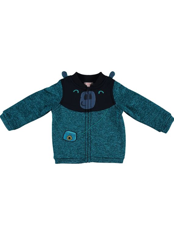 Cárdigan de color azul marino GUTUGIL2 / 19WG10Q1GILC203