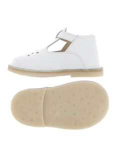 Unisex babies' leather T-bar shoes CBGSALBASI1 / 18SK38W6D3H000