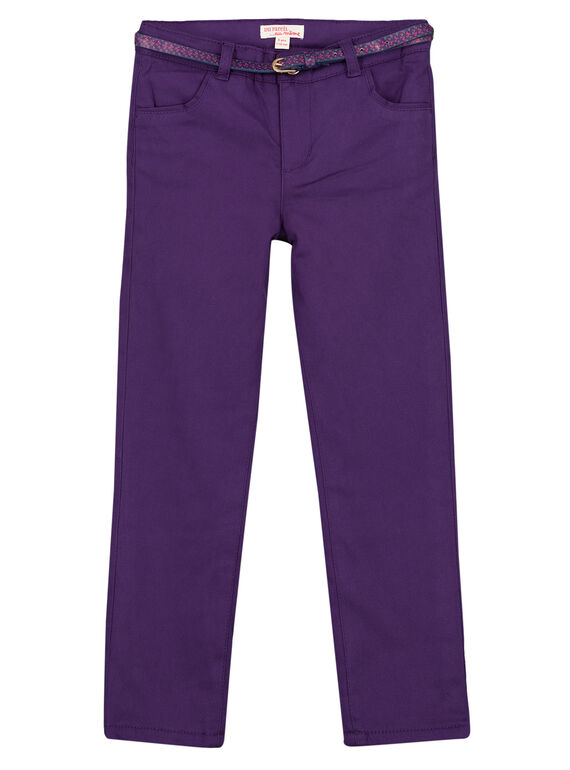 Pantalón de color violeta GAVIOPANT2 / 19W901R2PAN708