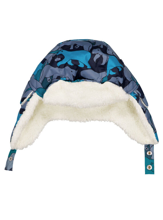 Chapka con estampado de oso polar GYOSKICHA / 19WI02W1BON940