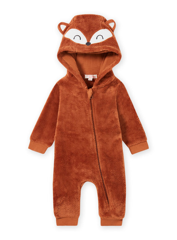 Mono con capucha con estampado de zorro para bebé niño MUSAUCOM / 21WG10P1CBLI803