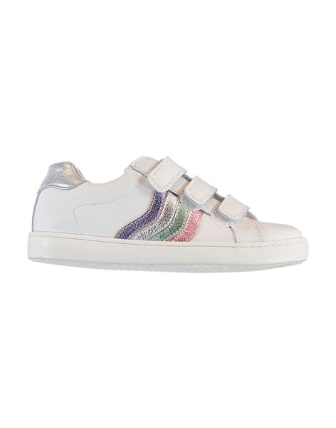 White SNEAKERS LFBASRAINBO / 21KK3532D3F000