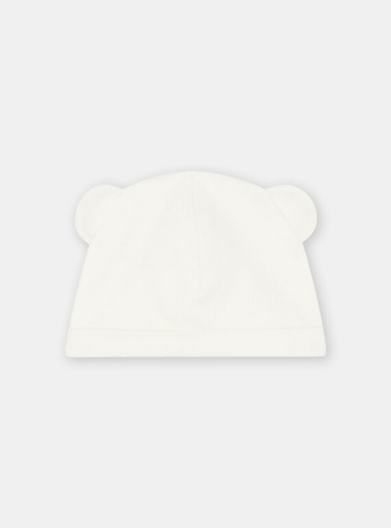 Gorro de recién nacido blanco roto SOU1BON / 23WF4212BNAA001