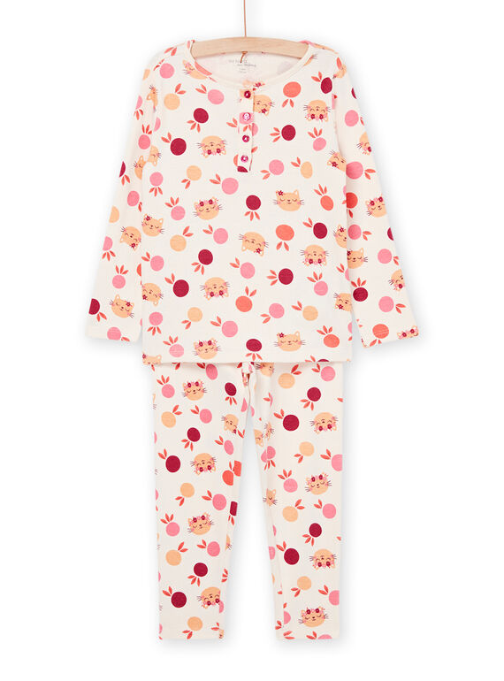 Pijama con estampado de gato REFAPYJDOT / 23SH11D4PYJ003