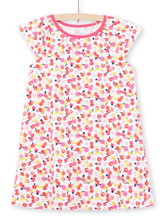 Camisón blanco para niña LEFACHUFRU / 21SH11C1CHN000