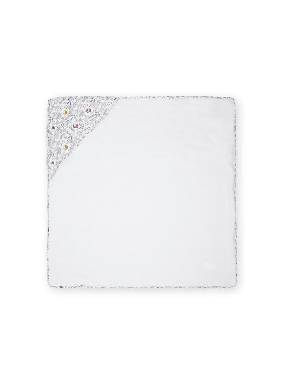 Capa de baño de felpa con estampado para recién nacido unisex NOU1POIN2 / 22SF4243POI000