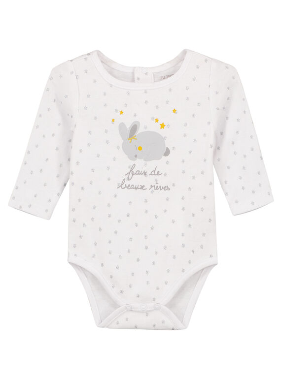 Body de manga larga y cuello halter GEFIBODLAP / 19WH1361BDL000