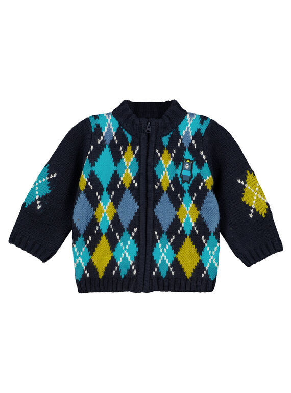 Cárdigan de color azul marino GUTUGIL1 / 19WG10Q2GILC203