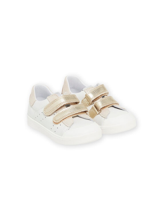 Zapatillas de piel blancas RIBASRENATA / 23KK3722D3F000