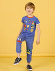 Pantalón de chándal de color azul para niño NOLUJOG / 22S902P1JGB702