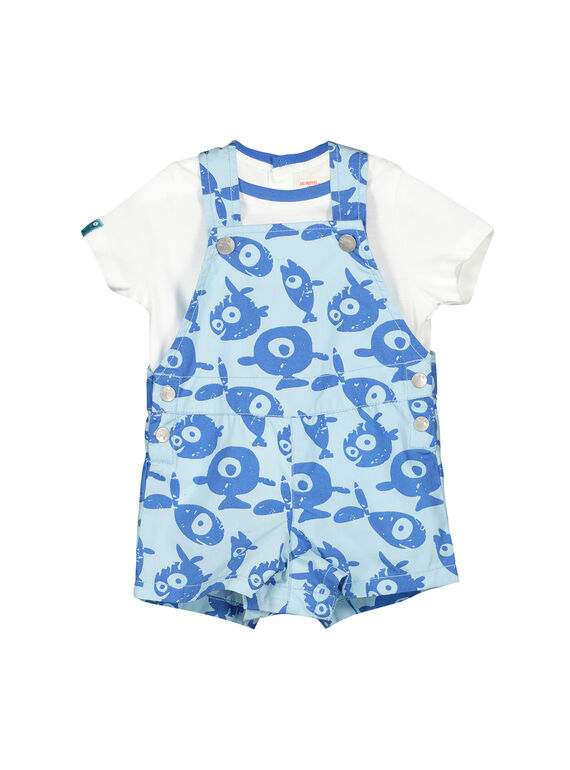 Conjunto de peto y camiseta para bebé niño FUNEENS / 19SG10B1ENS020