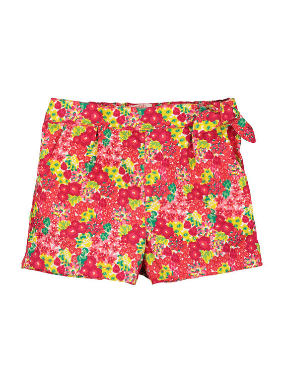 Short floral para niña FAYESHORT1 / 19S901M1SHO099