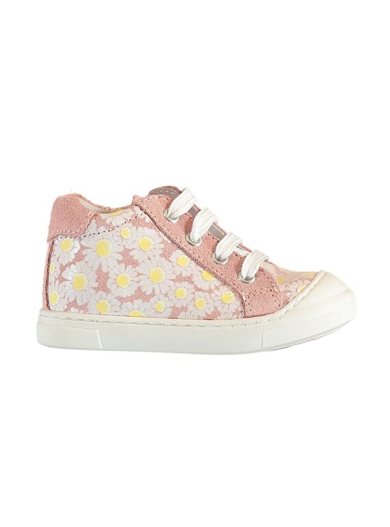 Zapatillas de color rosa pastel para bebé niña JBFBASFLOW / 20SK37Y1D3F301