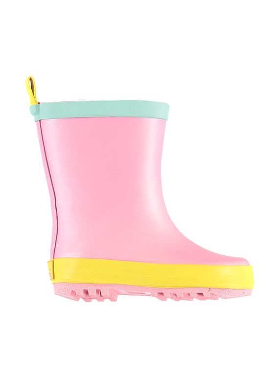 Botas de agua de color rosa JBFBPPASTEL / 20SK37Y1D0C301