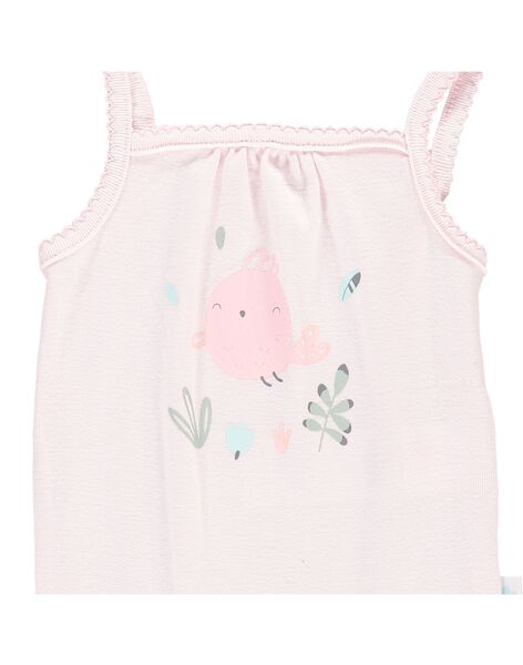 Girls' strappy bodysuit CCFBODY2 / 18SF03C1BOD301