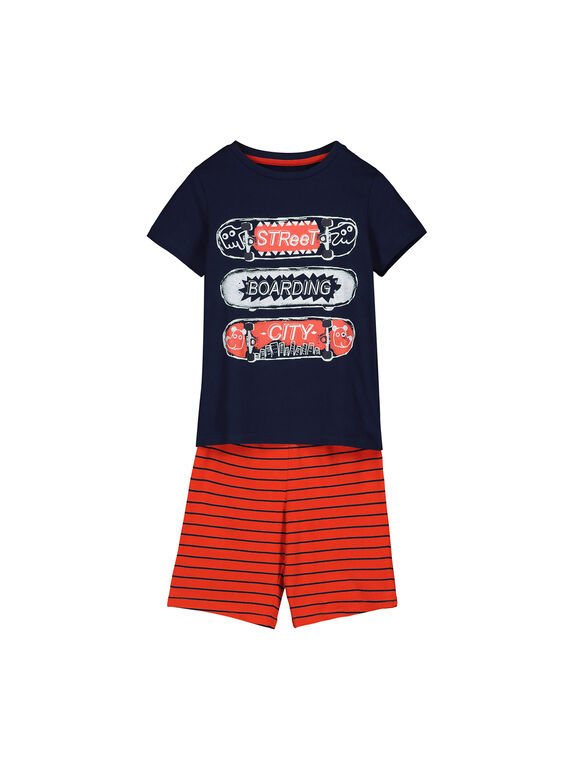 Pijama corto de algodón para niño FEGOPYCSKA / 19SH1295PYJ070