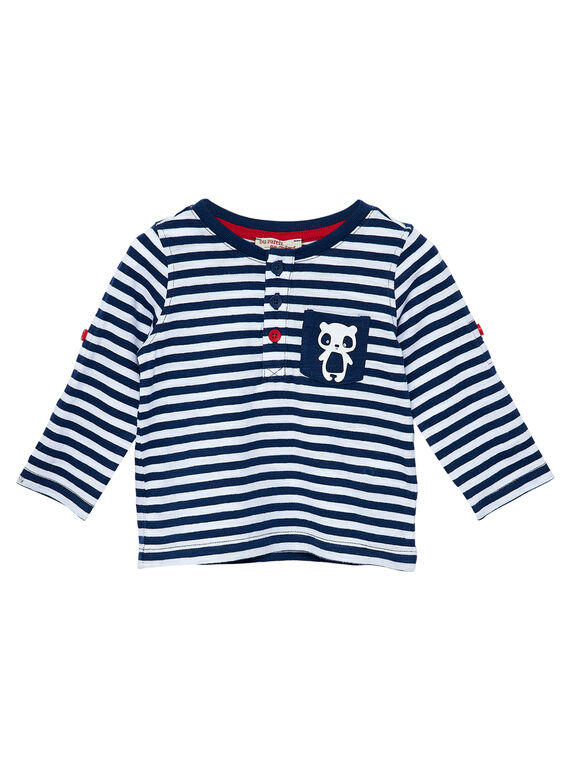 Camiseta de manga larga de color crudo JUJOTUN1 / 20SG1043TML001