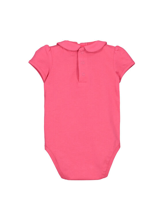 Body con cuello Peter Pan para bebé niña FICABOD / 19SG09D1BOD302