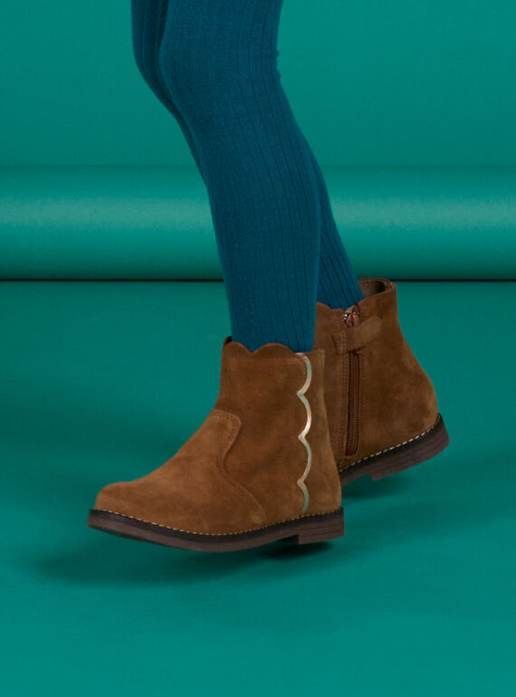 Botas de piel de serraje PABOOTCROC / 22XK3581D48804