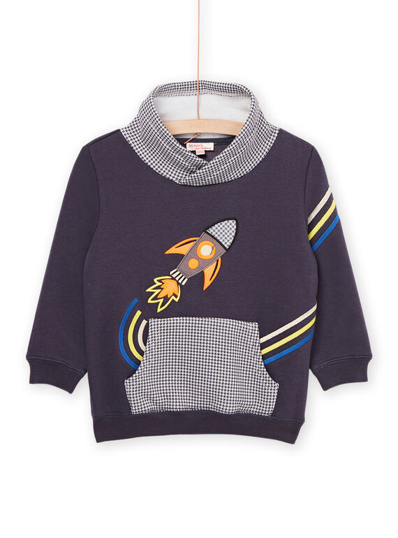 Sudadera con estampado de cohete PORESWE / 22W902T1SWEJ903